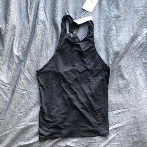 Fabletics black Cashel back top